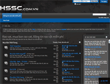 Tablet Screenshot of hssc.com.vn