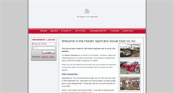 Desktop Screenshot of hssc.org.au